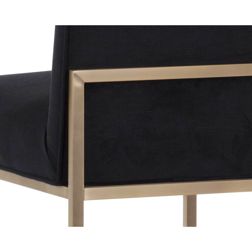 Joyce 41 inch Cube Black Barstool